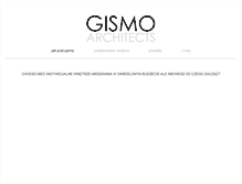 Tablet Screenshot of gismoarchitects.com